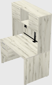 Rectangular desk