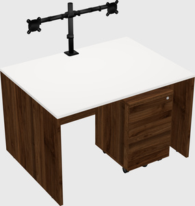 Rectangular desk