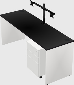 Rectangular desk