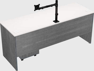 Rectangular desk