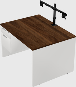 Rectangular desk