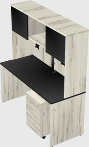 Rectangular desk