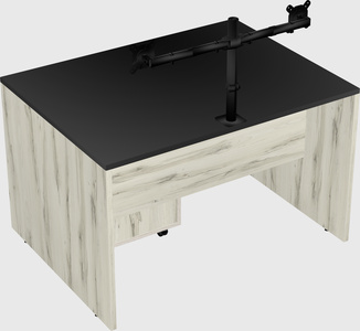 Rectangular desk