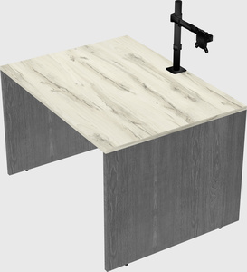 Rectangular desk