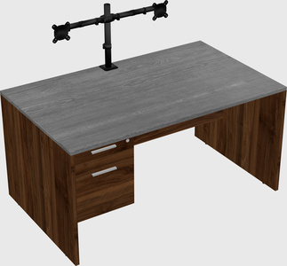 Rectangular desk