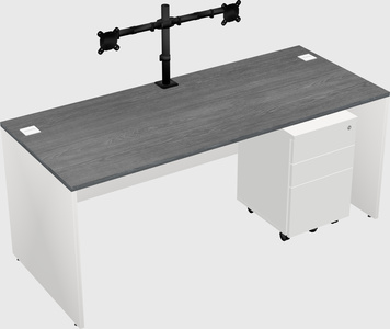 Rectangular desk