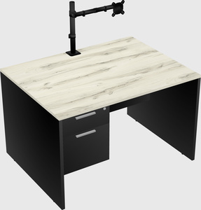 Rectangular desk