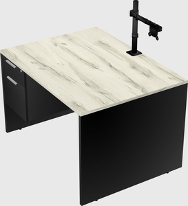 Rectangular desk