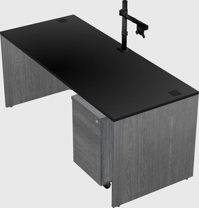 Rectangular desk