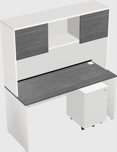 Rectangular desk