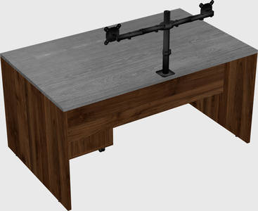 Rectangular desk