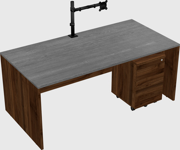Rectangular desk