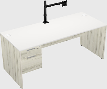 Rectangular desk
