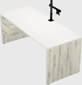 Rectangular desk