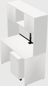Rectangular desk