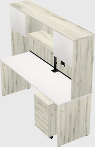Rectangular desk