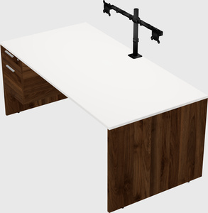 Rectangular desk
