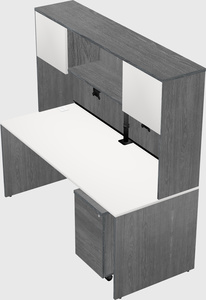 Rectangular desk