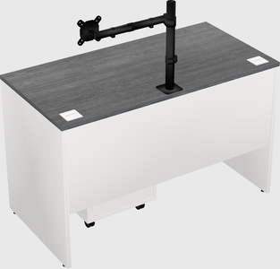 Rectangular desk
