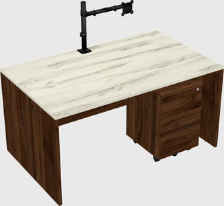 Rectangular desk