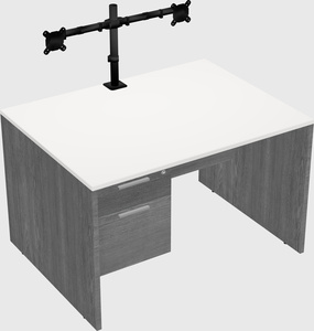 Rectangular desk