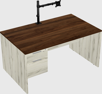 Rectangular desk