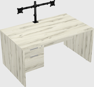 Rectangular desk