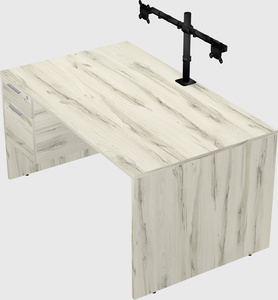 Rectangular desk