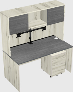 Rectangular desk