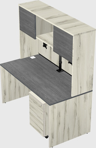 Rectangular desk