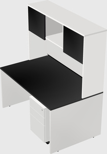 Rectangular desk