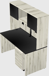 Rectangular desk