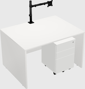 Rectangular desk