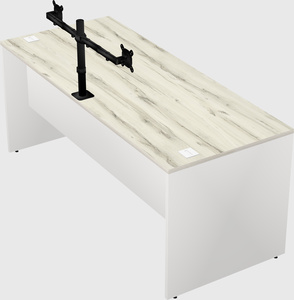 Rectangular desk