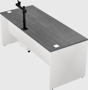 Rectangular desk