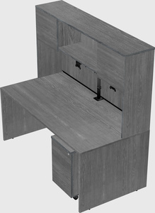 Rectangular desk