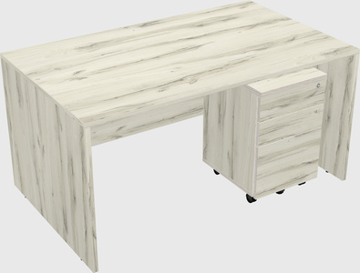Rectangular desk