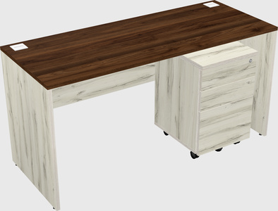 Rectangular desk