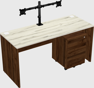 Rectangular desk