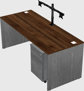 Rectangular desk