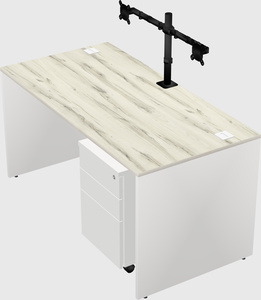 Rectangular desk