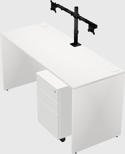 Rectangular desk