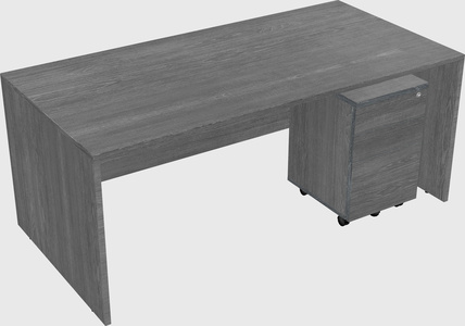 Rectangular desk