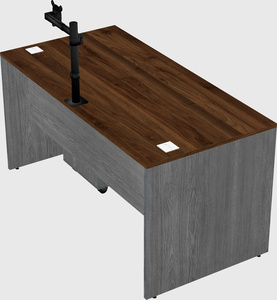 Rectangular desk