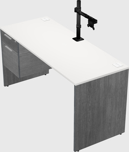 Rectangular desk