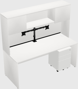 Rectangular desk