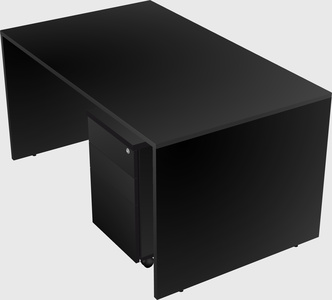 Rectangular desk