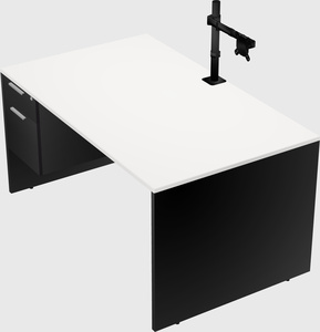 Rectangular desk