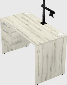 Rectangular desk