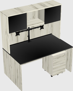 Rectangular desk
